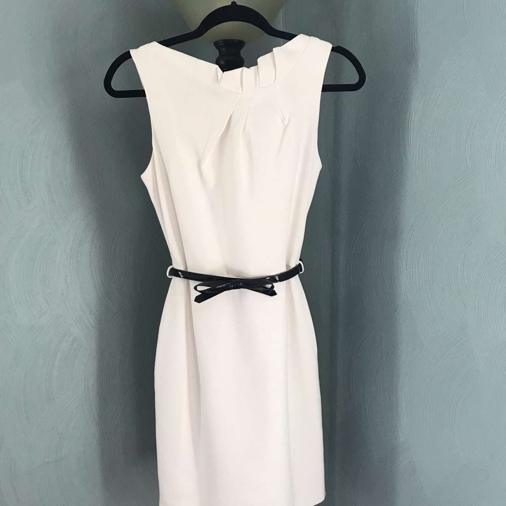 MANGO White Grad Bridal Shower Dress